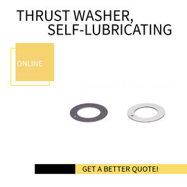 WC10 Thrust Washers Self Lubricating Plain Bearing PTFE Lined 20-10-1.5mm